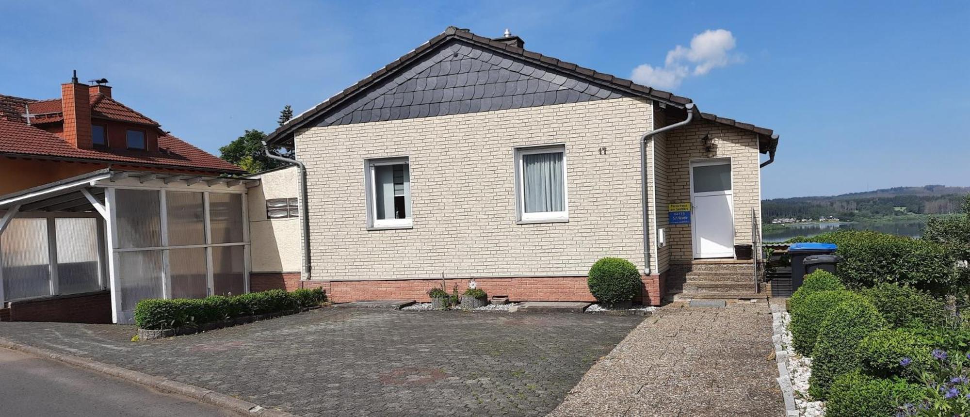 Ferienhaus Am Seeblick Garten, Grill, Billard, Dart, Bike, Sauna Ww-Seeblick Driedorf Exterior photo